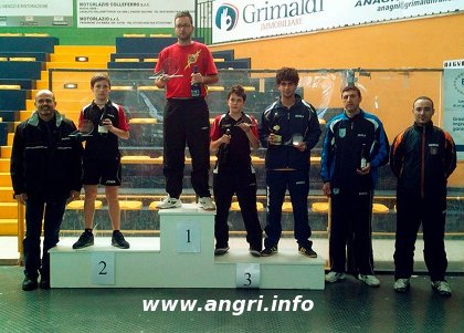 premiazione torneo tennis tavolo